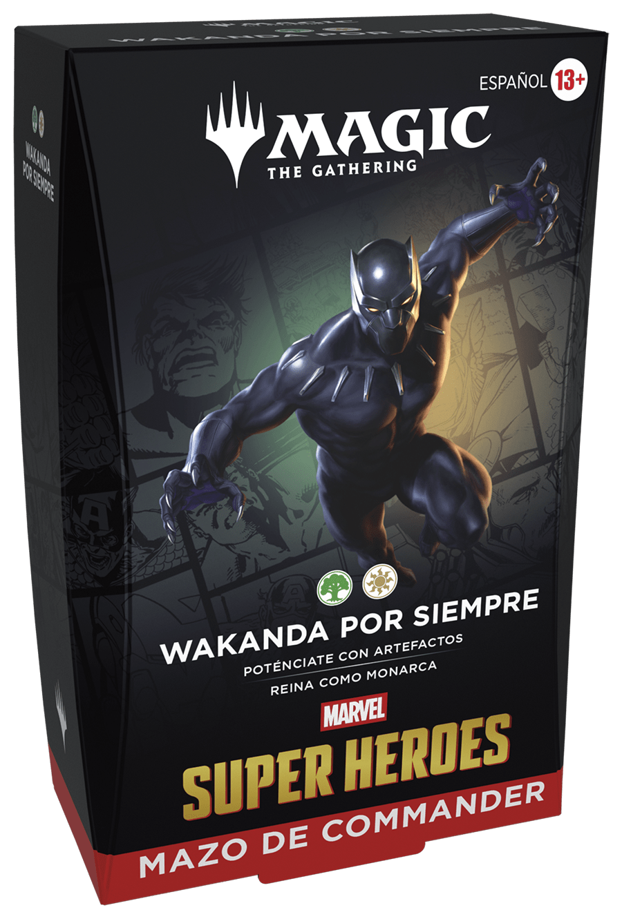 Commander Deck Marvel Super Heroes - Wakanda Por Siempre