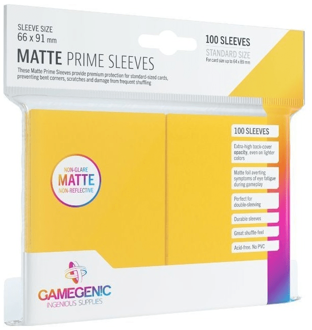 Gamegenic - Protectores Matte Prime Yellow