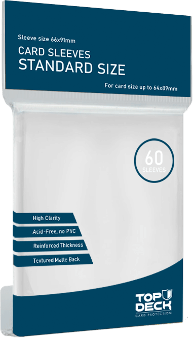 Top Deck - Protectores Standard Blanco