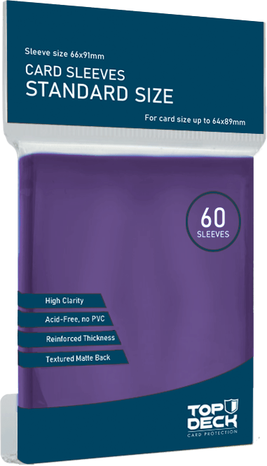 Top Deck - Protectores Standard Morado