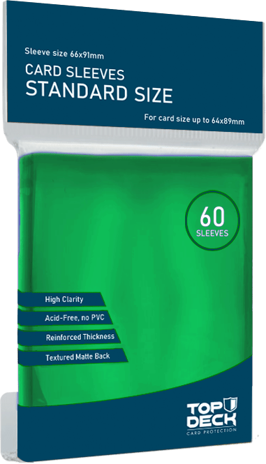 Top Deck - Protectores Standard Verde