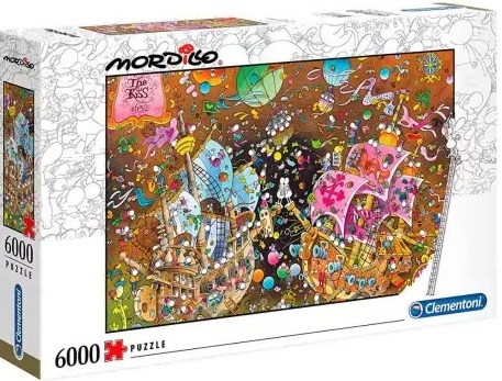 6000 Piezas - The Kiss (Mordicco)