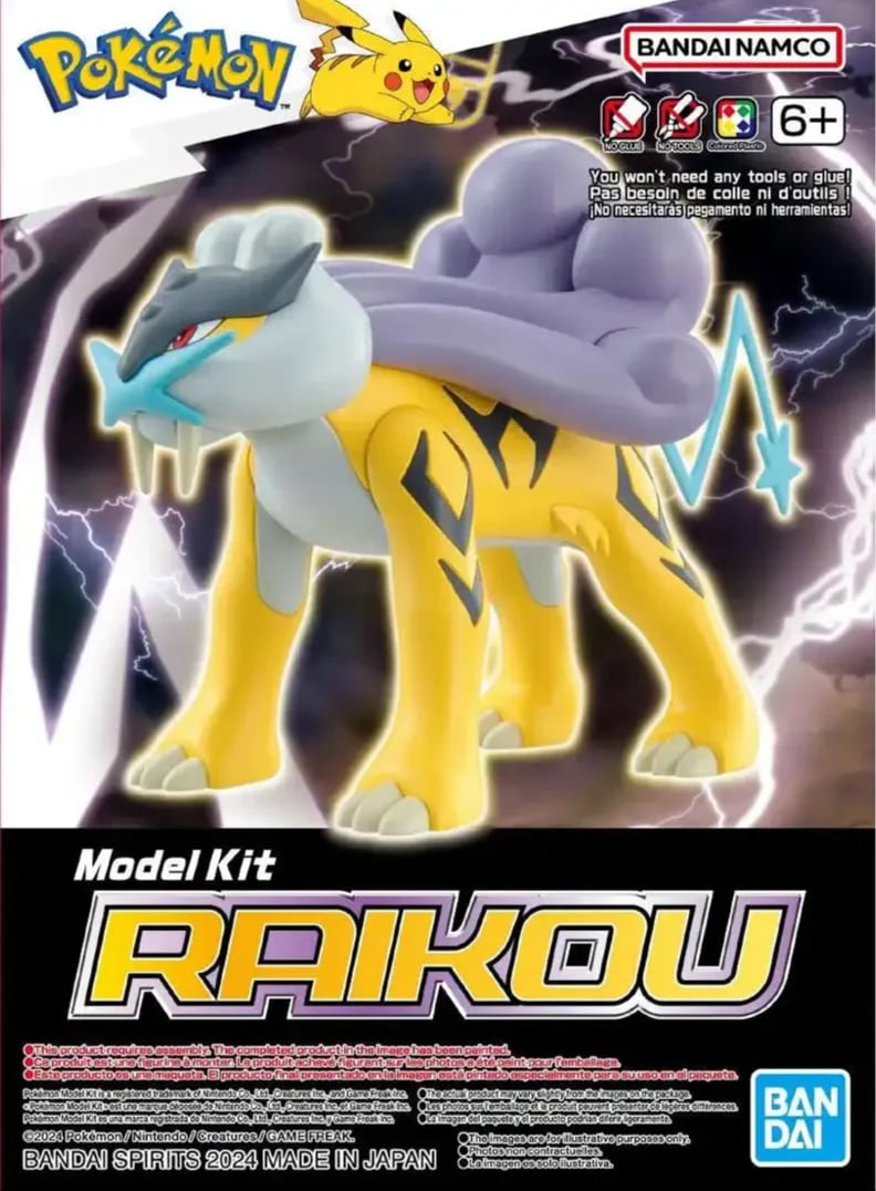 Pokémon  Model Kit Raikou