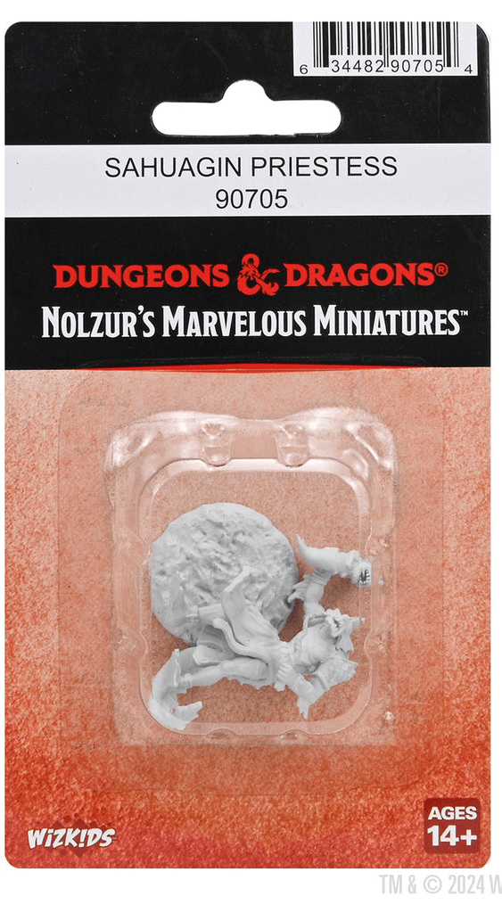 D&D Nolzur's Marvelous Miniatures - Sahuagin Priestess