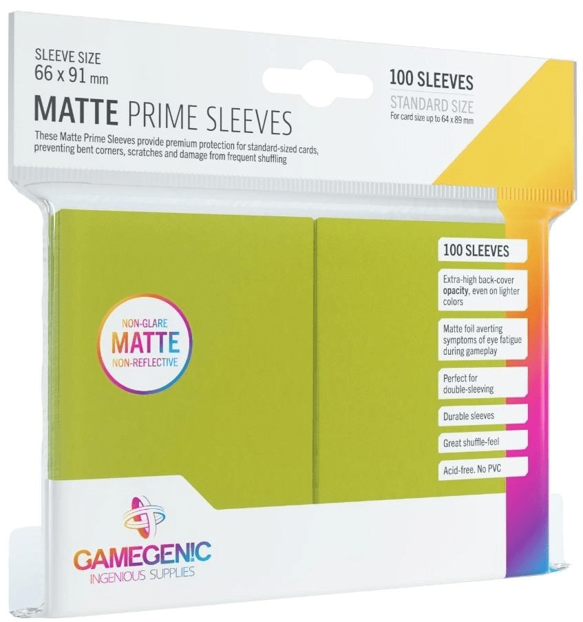 Gamegenic - Protectores Matte Prime Lime