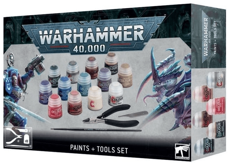 Warhammer 40,000: Paints + Tools Set