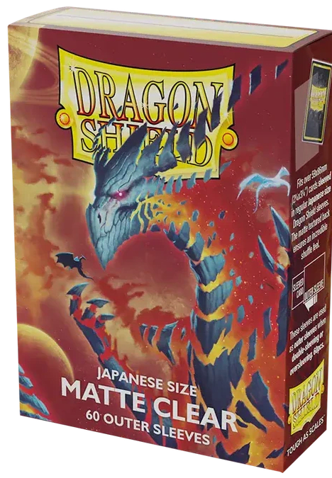 Dragon Shield - Protectores Japanese Matte Clear Outer
