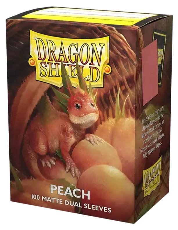 Dragon Shield - Protectores Standard Dual Matte Peach