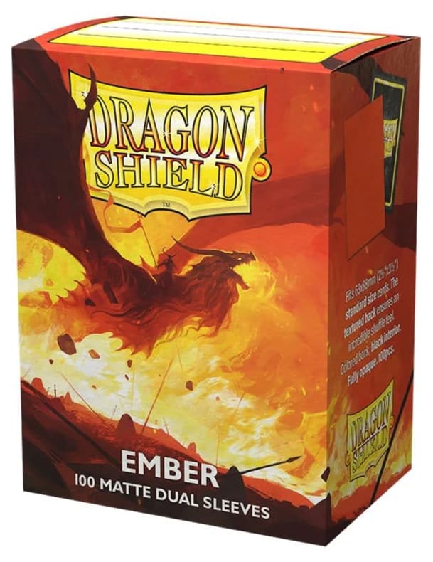 Dragon Shield - Protectores Standard Dual Matte Ember