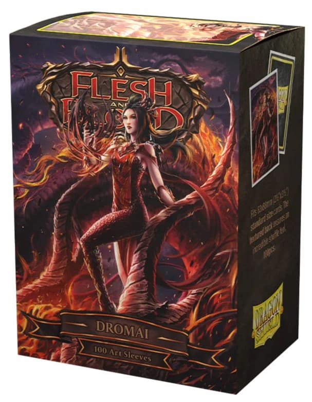 Dragon Shield - Protectores Standard Matte Art Flesh&Blood: Dromai