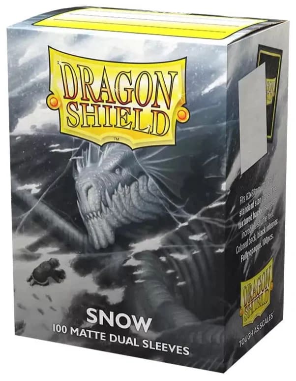 Dragon Shield - Protectores Standard Dual Matte Snow