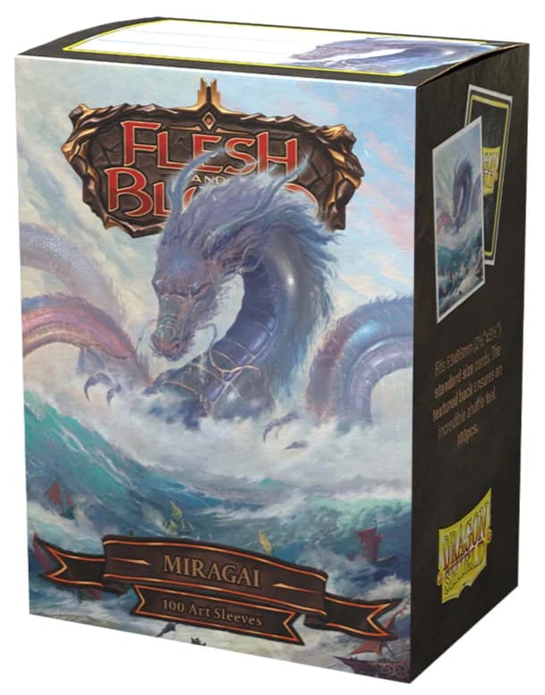 Dragon Shield - Protectores Standard Matte Art Flesh&Blood: Miragai