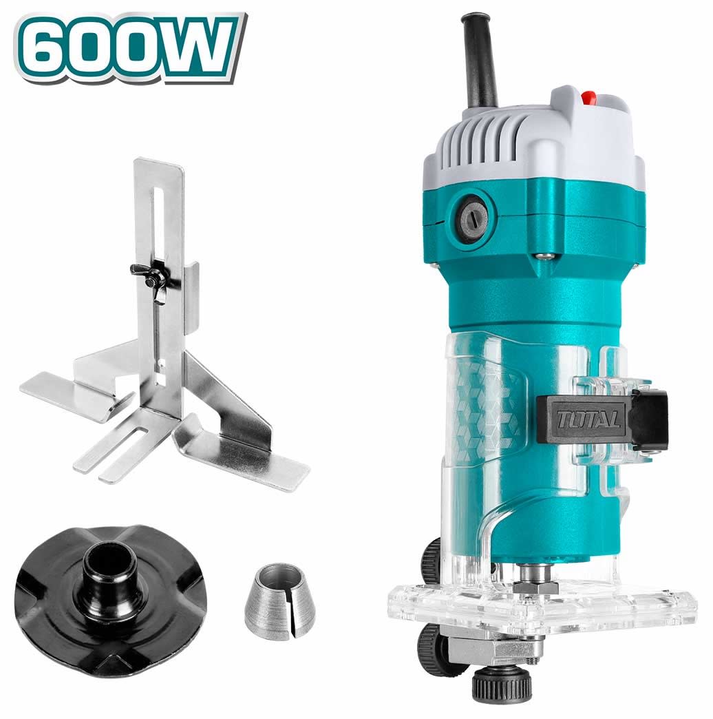 PERFILADORA PARA LAMINADO 600W 34500RPM 6MM 1/4