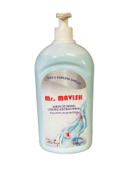 • Jabon liquido antibacterial con valvula 1000 ml