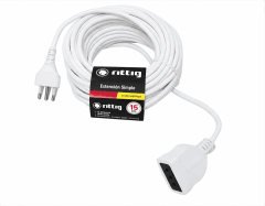 ALARGADOR DE EXTENSION SIMPLE RITTIG 15 MTS, BLANCO.  IVA INCLUIDO