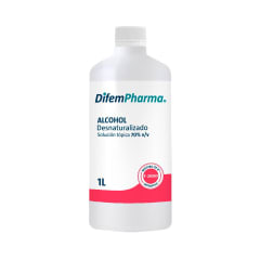 • Alcohol Desnaturalizado 70%  Difem Pharma  1 Lt