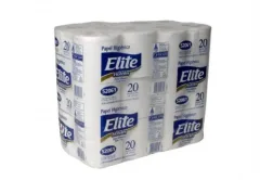 Papel Higiénico Elite Professional Doble Hoja 20 mt. hoteles 3 Pq x 16 Un (48 rollos). Precio con IVA
