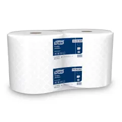 • Toalla Tork jumbo hoja simple 250 mt x2