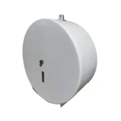 • Dispensador papel higienico jumbo metalico con cierre allen y aldaba