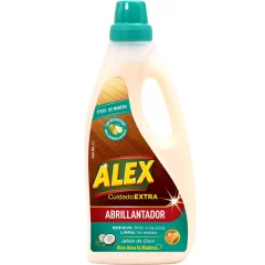 Abrillantador pisos madera 2 litros Alex.
