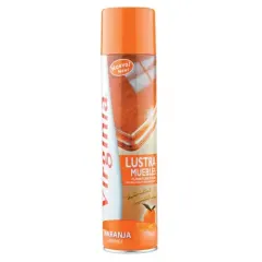 LUSTRAMUEBLES VIRGINIA AEROSOL 360 CC AROMA NARANJA