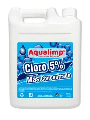 • Cloro Aqualimp concentrado 5% 5 lt