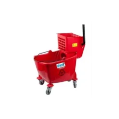 OFERTA CARRO ESTRUJADOR 36 LITROS COLOR ROJO. PRECIO IVA INCLUIDO.