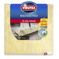 TRAPERO VIRUTEX ALGODÓN DOBLE CON OJAL 45 X 50 CM