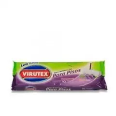 TRAPERO HÚMEDO DESINFECTANTE CON OJAL DESECHABLE X10 UNIDADES VIRUTEX