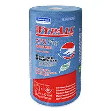 PAÑO REUTILIZABLE WYPALL X 75 PLUS INDUSTRIAL ROLLO DE 60 PAÑOS DE 28X42 CM. , IVA INCLUIDO