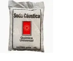 Soda cáustica escamas 1 kilo Química Universal