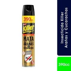 Insecticida Killer Arañas y Cucarachas 390 cc.