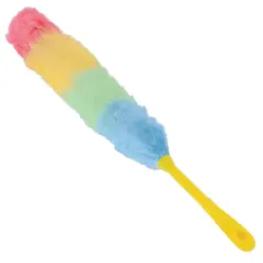 PLUMERO PLÁSTICO MULTICOLOR MANGO GRUESO