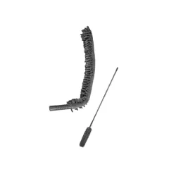 Plumero microfibra flexible con mango telescópico de 110 cm. Largo total 160 cm.