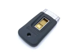 Raspador de seguridad retráctil de agarre suave made in USA