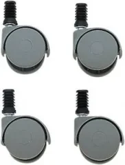 RUEDAS PARA BALDE DE 22 LITROS PULEX. SET DE 4 UNIDADES.