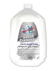 • Jabon liquido humectante cremoso blanco 5 lt