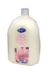 • Jabon liquido IO cremoso blanco 5 lt