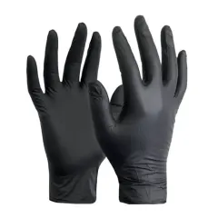 GUANTE NITRILO QUIRÚRGICO NEGRO X100 UNIDADES. TALLA S. PRECIO CON IVA.