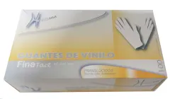 GUANTE VINILO DESECHABLE X100 TALLA M. PRECIO CON IVA