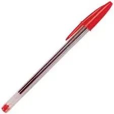 LAPIZ PASTA BIC ROJO