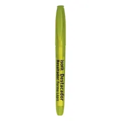 Destacador de Bolsillo Isofit Punta Biselada Amarillo Flúor