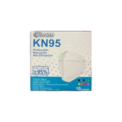 Mascarilla KN95 alta eficiencia 10 unidades. Precio con IVA