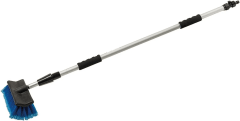 • Cepillo lavado fachadas y carrocerias con mango extensible 1.7 mt y conexion a manguera