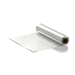 Papel de aluminio grado alimenticio rollo de 30 cm. x 40 mts. Precio con IVA.
