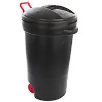 BASURERO C/RUEDAS 125LTS