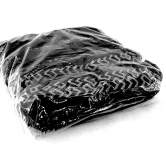 CUBRE CALZADO DESECHABLE ANTIDESLIZANTE X100 UN. 50 PARES COLOR NEGRO. IVA INCLUIDO