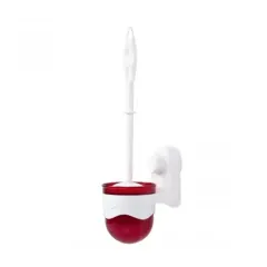 ESCOBILLA LIMPIA SANITARIO CON BASE DE PARED TITIZ