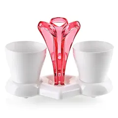 SOPORTE CEPILLO Y PASTA DOBLE TITIZ TP-572