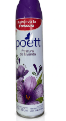 • Desodorante ambiental Poett Lavanda 360 cc